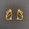 18K Gold Plated Cat Earrings