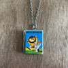 Book Locket Necklace - Where the Wild Things Are: Stainless Steel