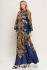 Florence Satin Maxi Dress