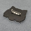 Ice Tiger Acrylic Brooch