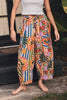 Fruit Medley Tropical Wide Leg Pants