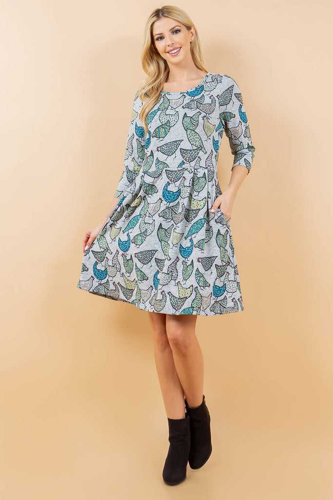 Henhouse Soft Knit Dress