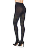 Glasgow Plaid Sweater Tights: Brown / L-XL