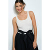 Knit Bodice Ballet Maxi Dress