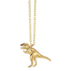 Gold Tyrannosaurus Rex Necklace