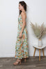 Tropical Twist Cut-Out Maxi Dress- Only XL