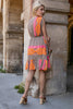 Neon Gauze Gazing Dress