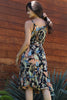 Tropical Romance Godet Dress