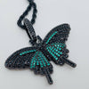 Sparkling Zirconis Butterfly Necklace