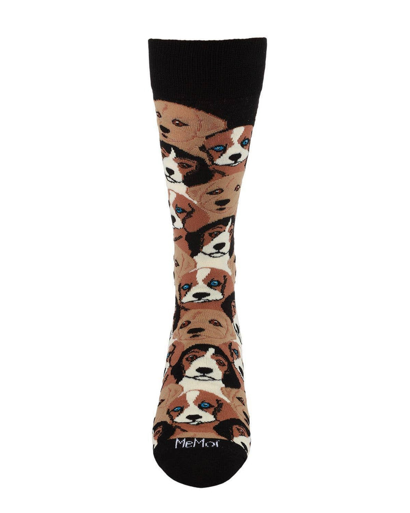 Puppy Men's Bamboo Crew Socks