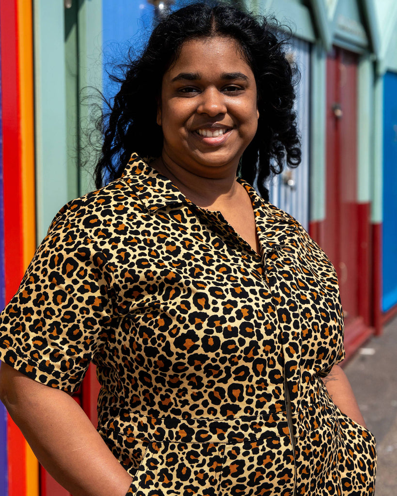 Classic Leopard Playsuit