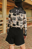 Pleated Boot Stitch Shorts