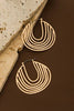Golden Globe Hoop Earrings