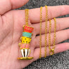 Teacups  Charm Necklace