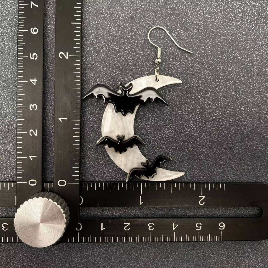 Moonlight Bats Earrings