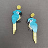Acrylic Parrot Earrings