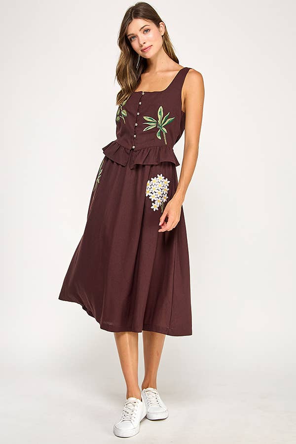Botanical Beauty Embroidered Set