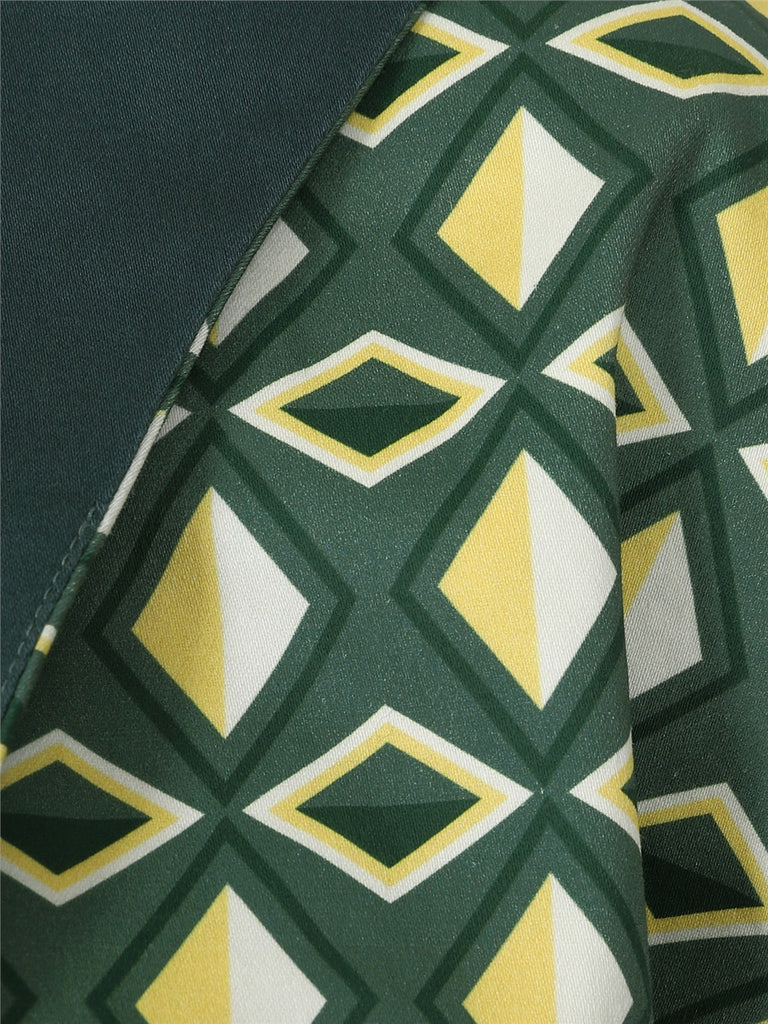 Harlequin Tiki Dress & Bolero Set