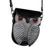Black Owl Crossbody Bag