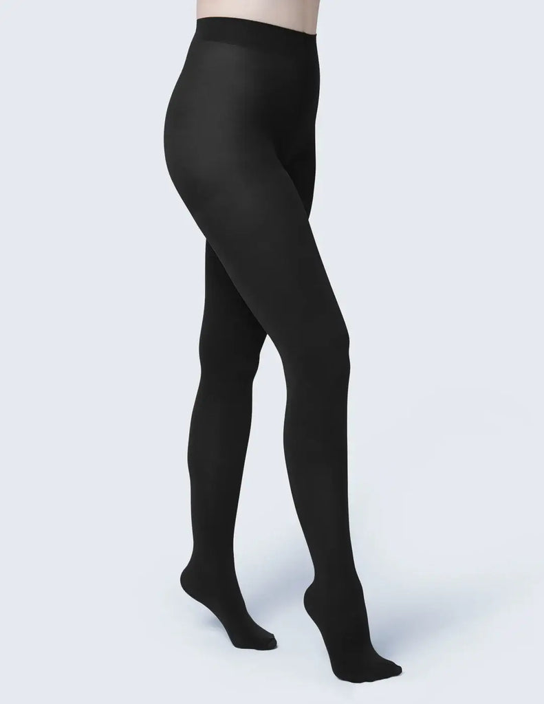 Super Opaque Control Top Tights-90 Denier: Navy / 3