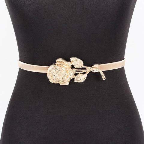 Heart Shape Western Belt: Cinnamon