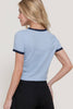 Fruit Club Vintage Tee: Blue