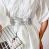 Obi Belt: Silver