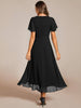 Black Chiffon Celebrate Dress