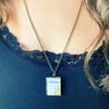 Book Locket Necklace - The Little Prince - French Edition: Bronze