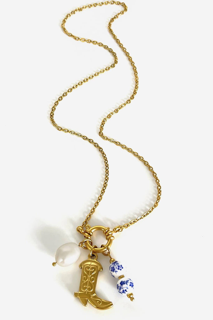 Western Traveller Charm Necklace