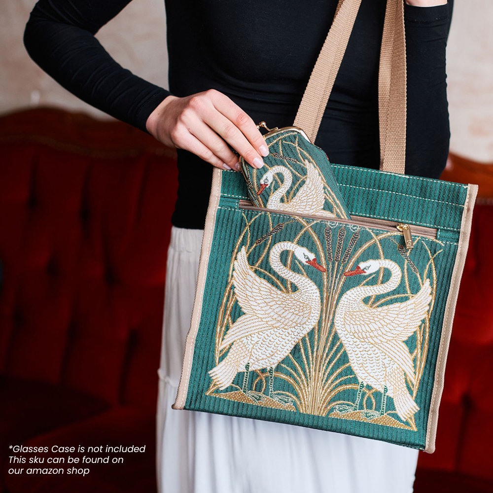 Swan Shopper Shoulder Bag