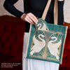 Swan Shopper Shoulder Bag