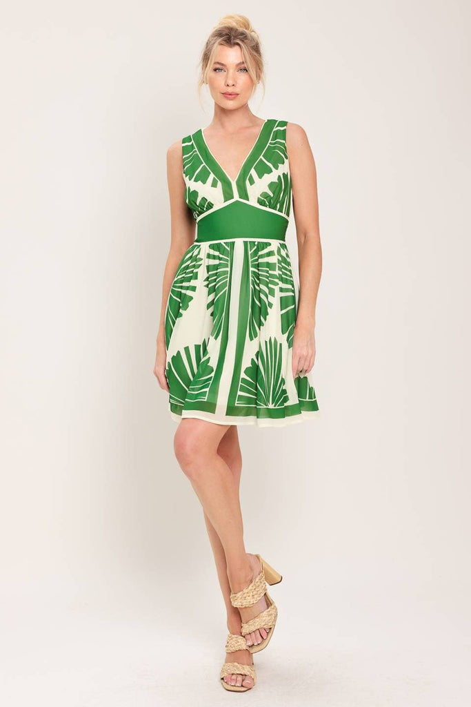 Tiki Time Mini Dress