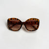 Women’s Oversized Sunglasses Round Tortoise