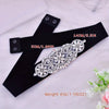 Deco Rhinestone Stretch Belt