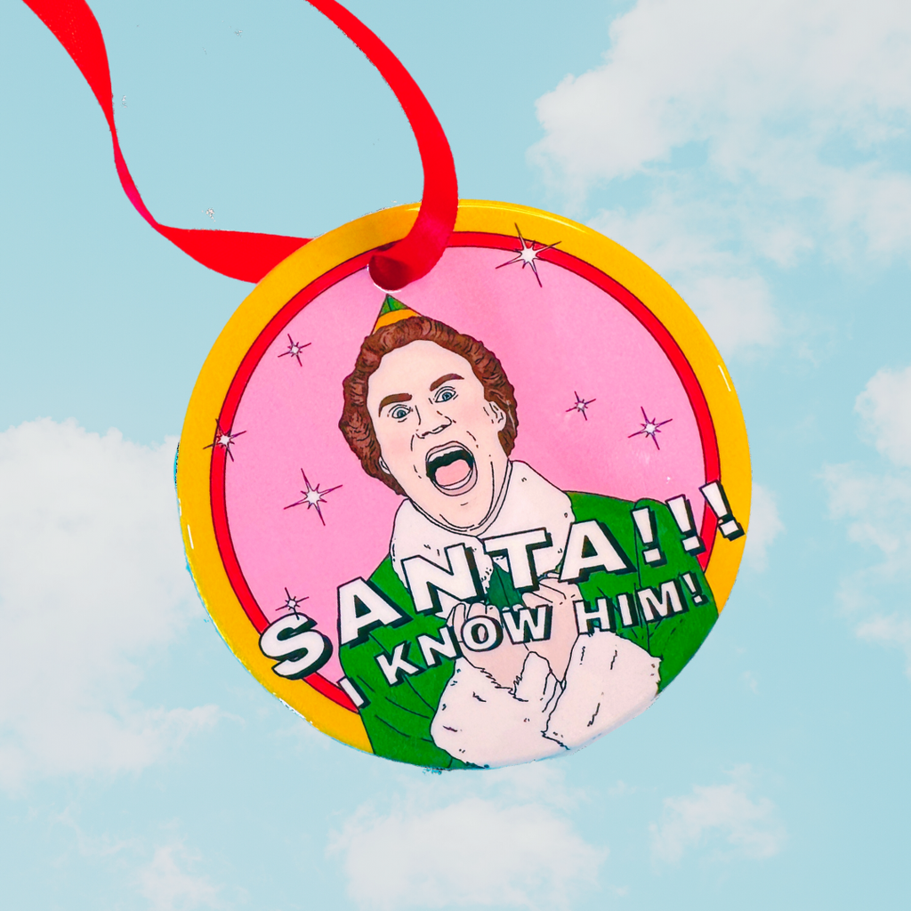 Buddy Ceramic Holiday Ornament