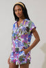 Blue Tropics Light Cotton Top