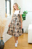 Dog Tapestry Pinafore Dress