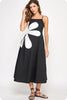 Side Cut-Out Daisy Midi Dress- Only XS/S