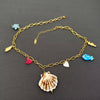 Seaside Ceramic Charm Necklace