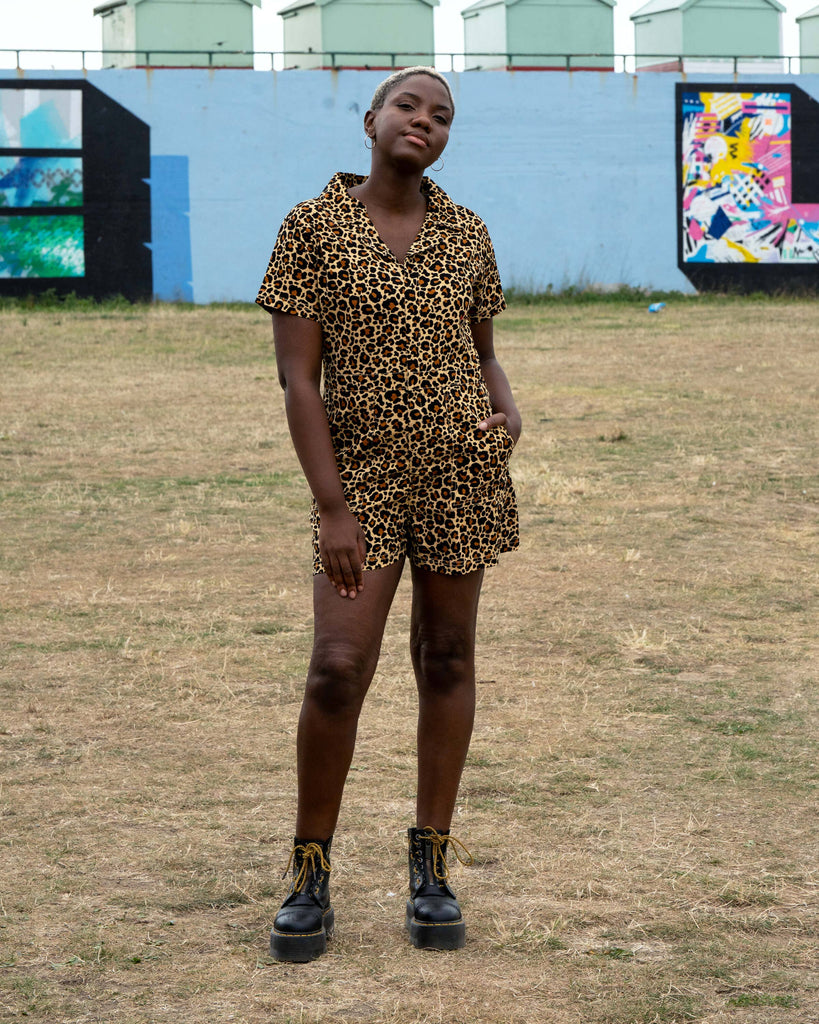 Classic Leopard Playsuit