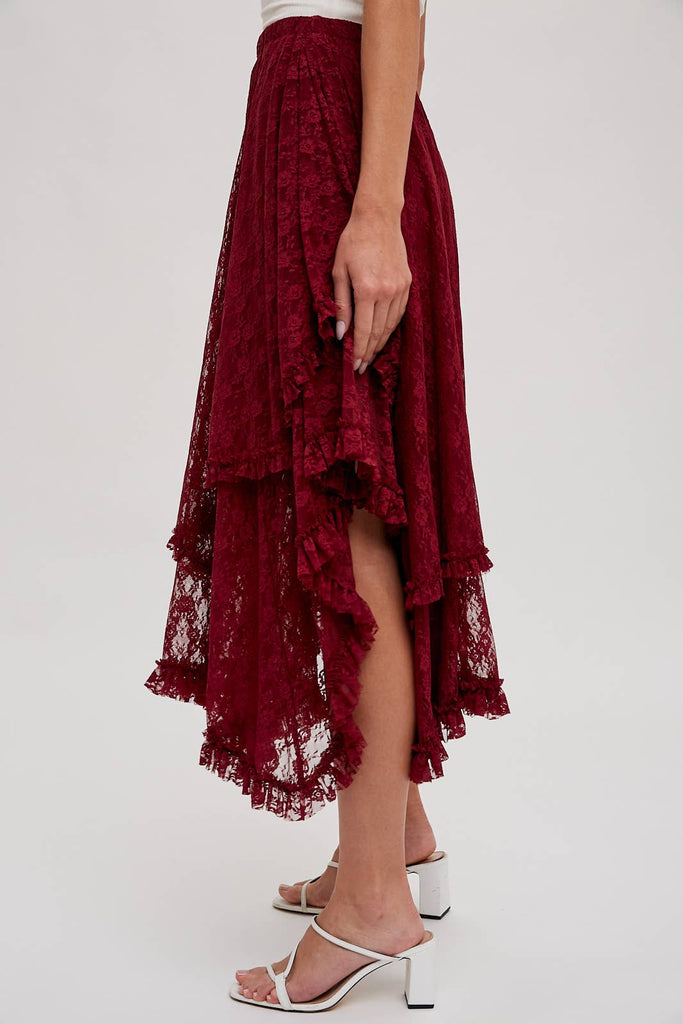Black Lace Stevie Skirt