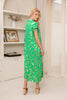 Gilded Iris Caftan Dress