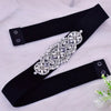 Deco Rhinestone Stretch Belt