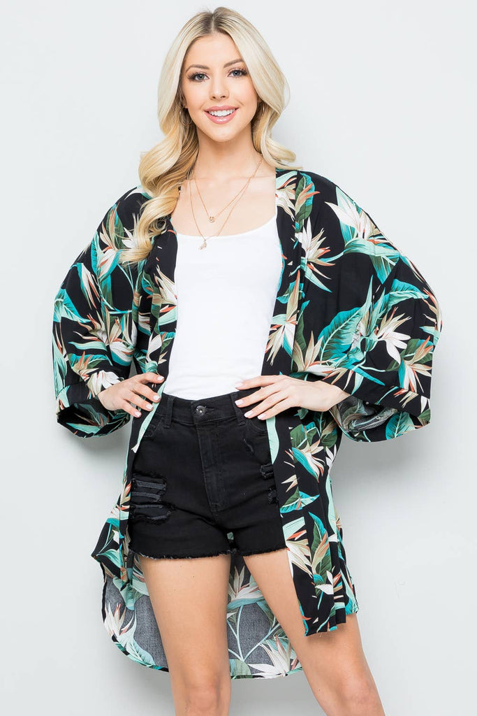 Bird Of Paradise Kimono