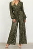 Olive Sequin Jumpsuit