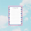 Too Pretty To Work Notepad