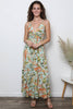 Tropical Twist Cut-Out Maxi Dress- Only XL