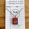 Book Locket Necklace - Beetlejuice - Handbook: Stainless Steel