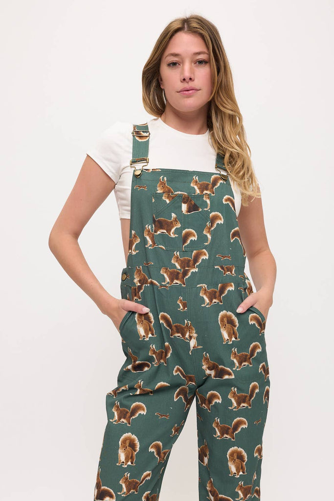 Squirrel Friends Overalls